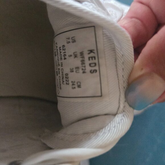 Ked's Triple Up Glitter Celebration Sequin Platform Sneakers Style WF66724 - Picture 5 of 6